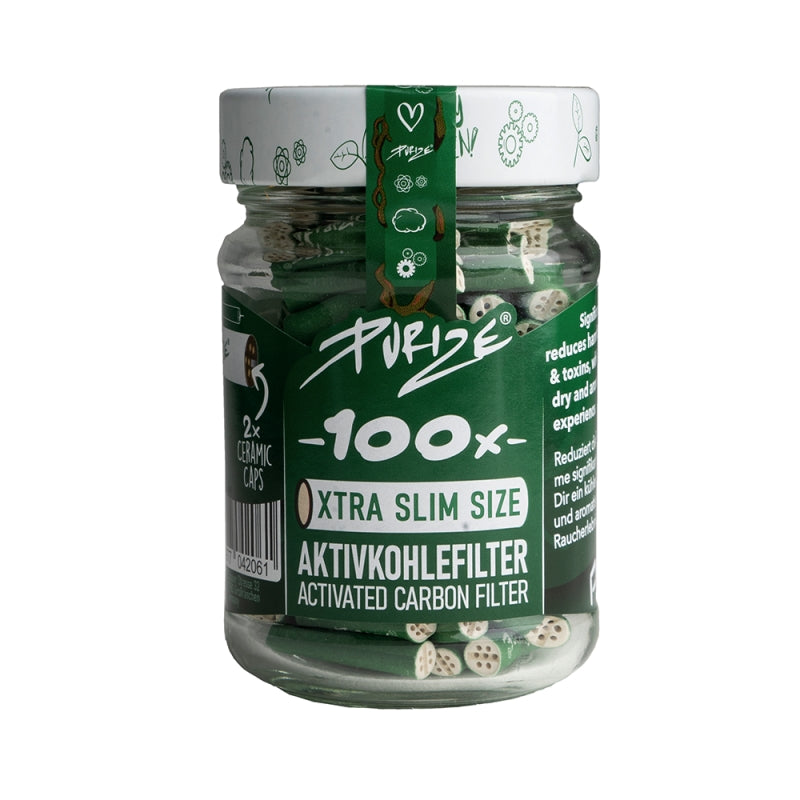 PURIZE Filtros XTRA SLIM (Tarro de 100u)