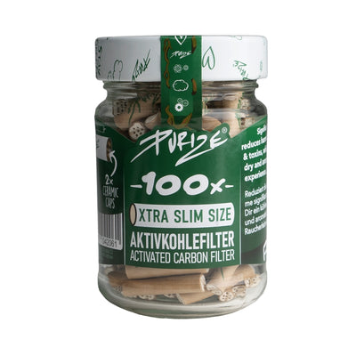 PURIZE Filtros XTRA SLIM (Tarro de 100u)