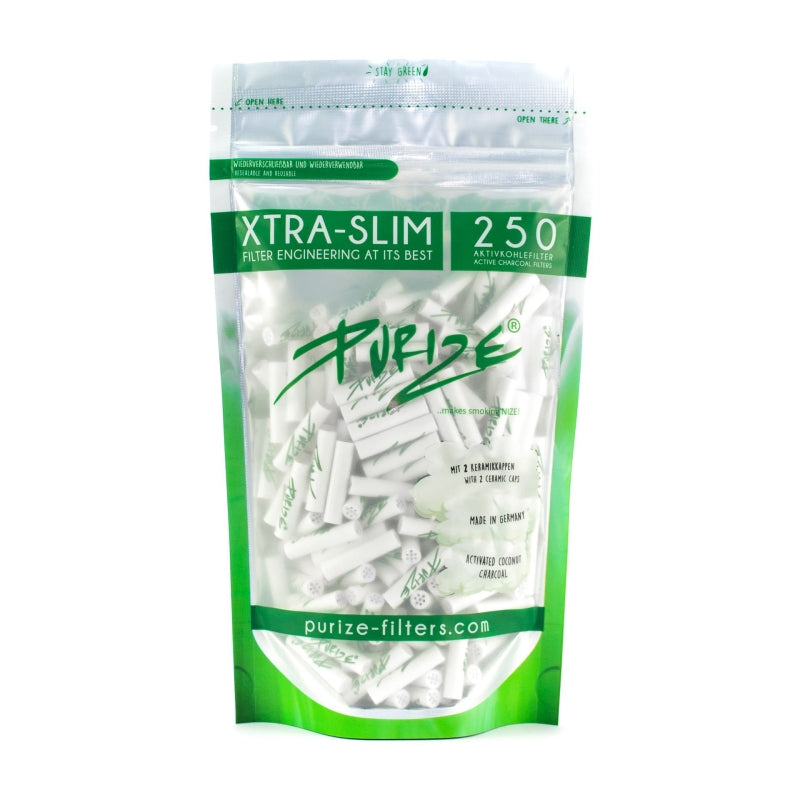 PURIZE Filtros XTRA SLIM (Bolsa de 250u)