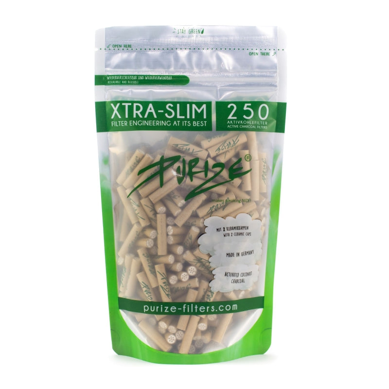 PURIZE Filtros XTRA SLIM (Bolsa de 250u)