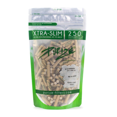 PURIZE Filtros XTRA SLIM (Bolsa de 250u)