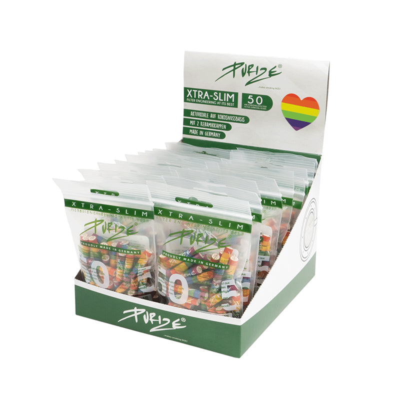 PURIZE Filtros XTRA SLIM (Bolsa de 50u)